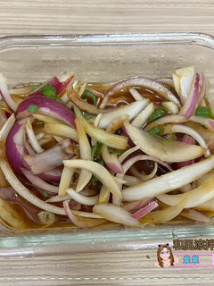 和風涼拌洋蔥 的食譜成品照片