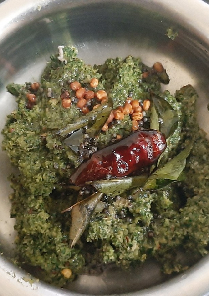 முருங்கை கீரை சட்னி செய்முறை முக்கிய புகைப்படம்