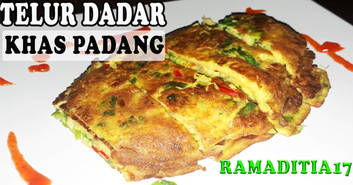 Resep Resep Cara Memasak Telur Dadar Khas Padang Enak Oleh Ramaditia17 - Cookpad
