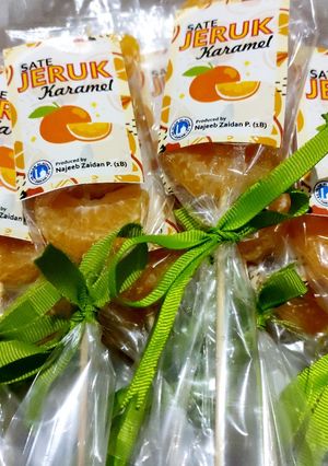 Foto resep Sate Jeruk Karamel