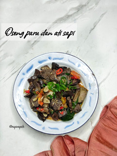 Foto resep Oseng Paru dan Ati Sapi