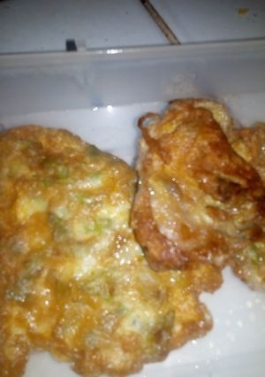 Una foto de Tortitas de loroco o kilite