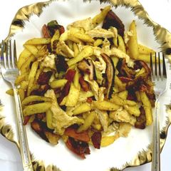 A picture of Stir fry potatoes.