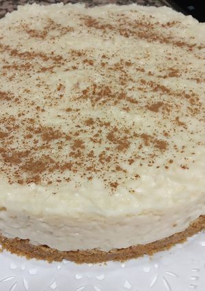 Foto principal de Tarta fresca de arroz con leche