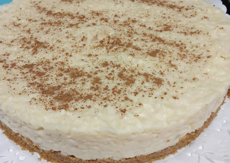 Recipe of Quick Tarta fresca de arroz con leche