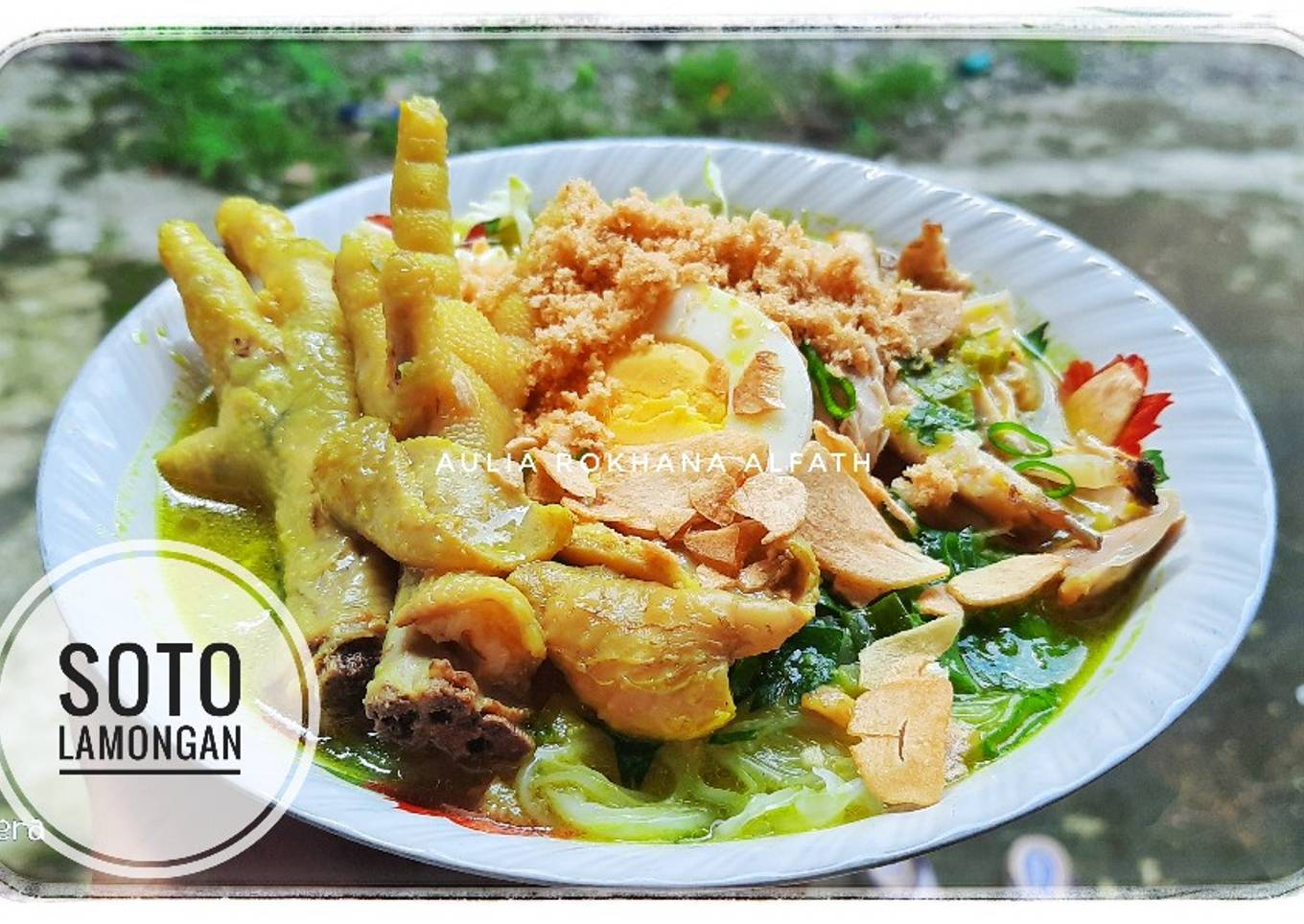 Soto Lamongan Komplit