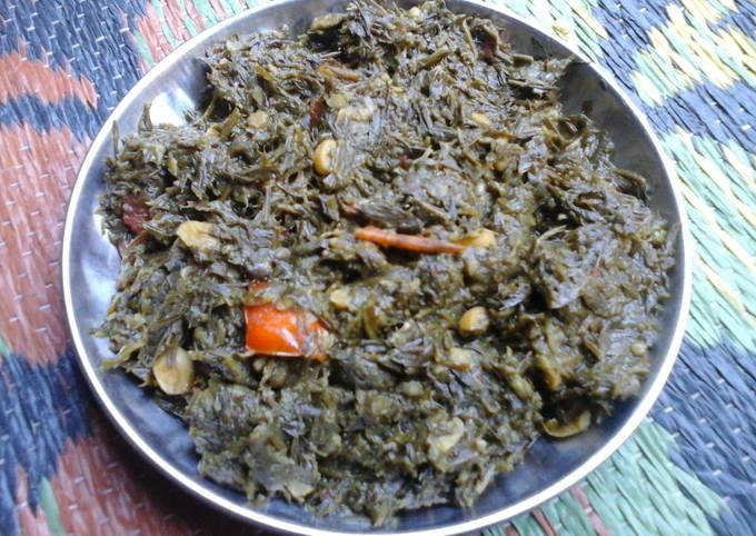 Tiwara Bhaji Recipe by Goldi Soni - Cookpad