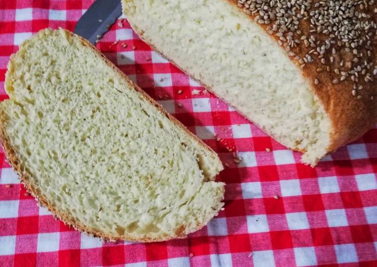 Pane di grano duro con semi di sesamo 🥖