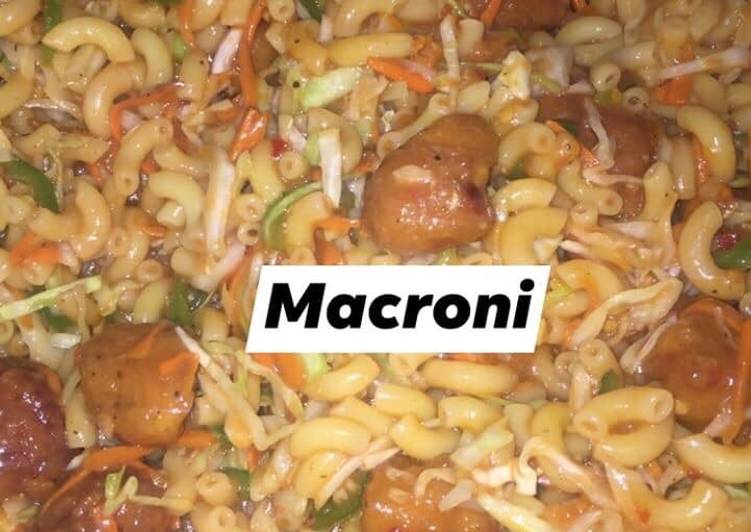 Simple Way to Prepare Quick Macroni