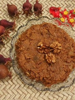 عکسی از دستور قلیه بادمجان گیلانی