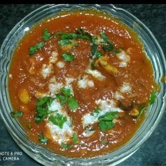 A picture of Kaju Masala.