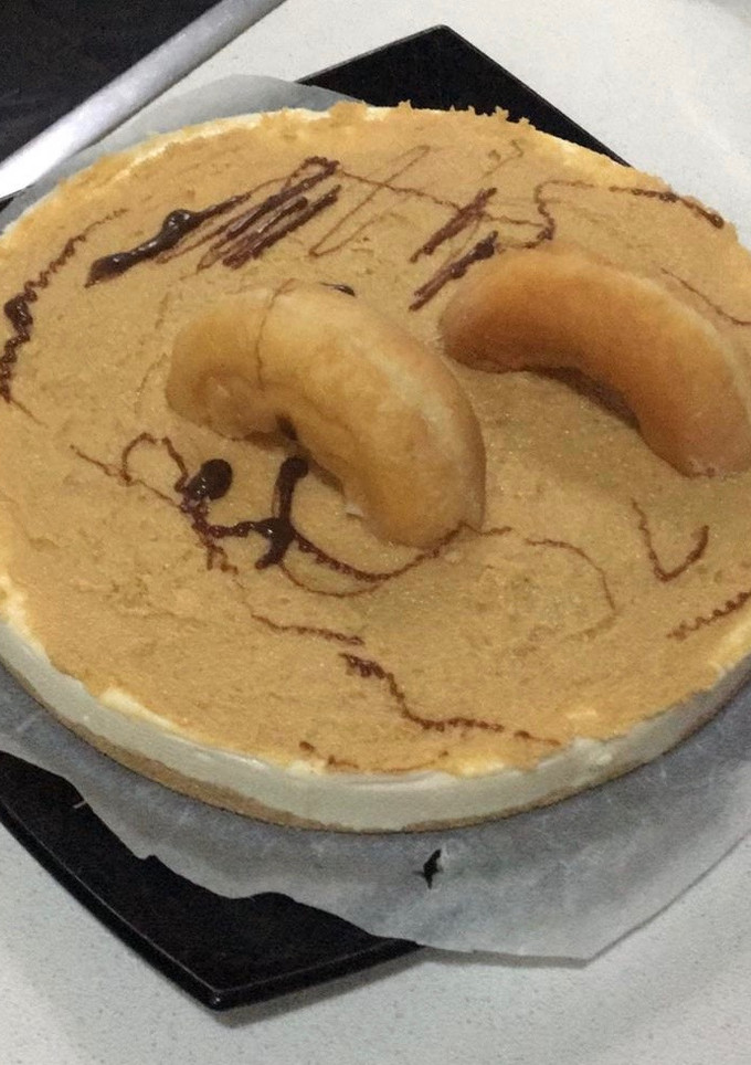 Una foto de Tarta de Donuts sin horno