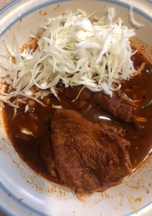 Una foto de Carne de cerdo adobada