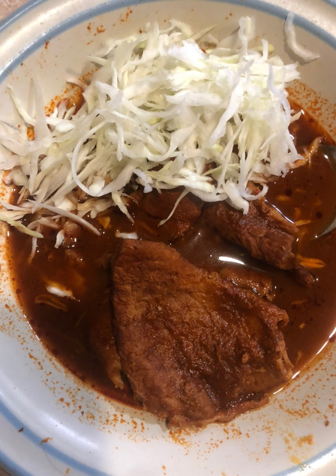 Una foto de Carne de cerdo adobada