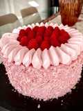 Raspberry cake