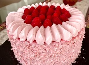 Foto resep Raspberry cake