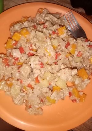 Una foto de Arroz estilo oriental (súper económico)
