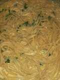 Creamy Spaghetti with Dutch Edam Cheese and Parsley