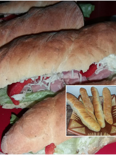 Bagett recept fotója