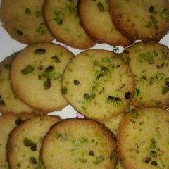 A picture of Saffron Pistachios Cookies.