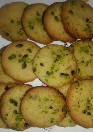 A picture of Saffron Pistachios Cookies.
