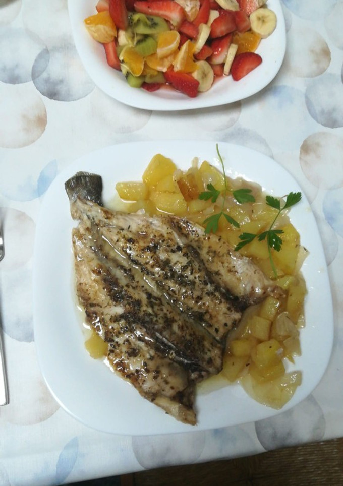 Una foto de Pescado con patatas