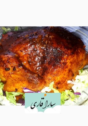 عکسی از دستور مرغ بریان