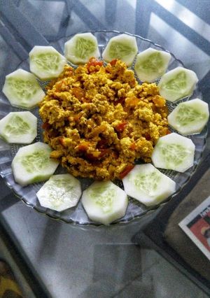 A picture of Paneer Bhurji.