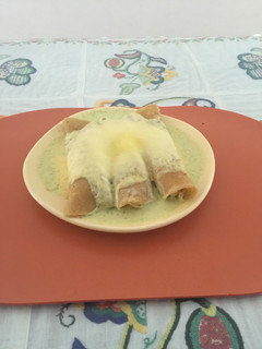 Una foto de Enchiladas suizas Chicken-bacon