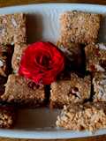 Sesame seeds and nuts burfi