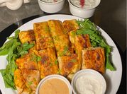 A picture of tortilla filling