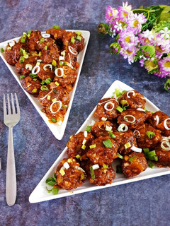 A picture of Cabbage Manchurian Dry.