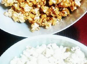 Una foto de Canchita dulce a la vainilla y canchita salada