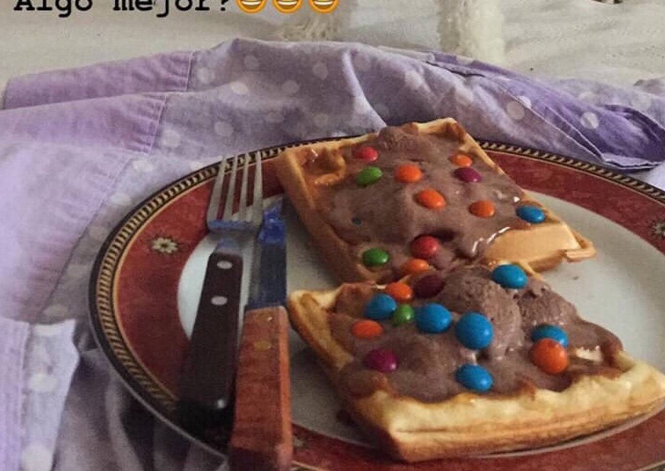 Waffles caseros