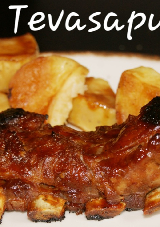 Una foto de Costillas barbacoa 🐷🍯🇱🇷