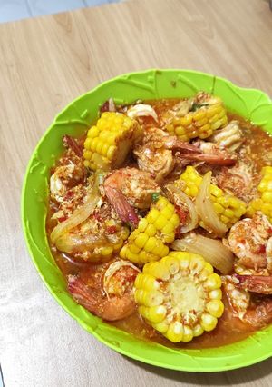 Foto resep Udang Saus Padang