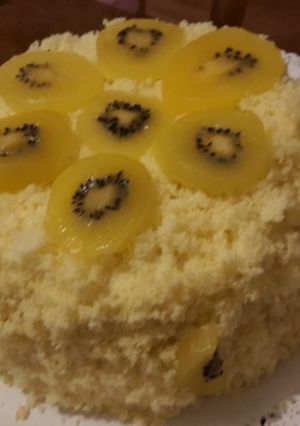 Foto di Tortina mimosa di primavera glutenfree