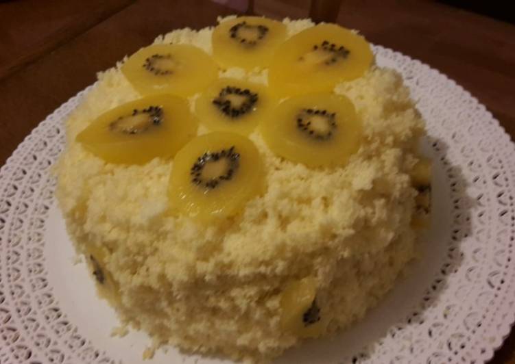 Tortina mimosa di primavera glutenfree