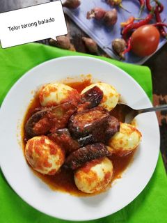 Foto resep Telor terong balado