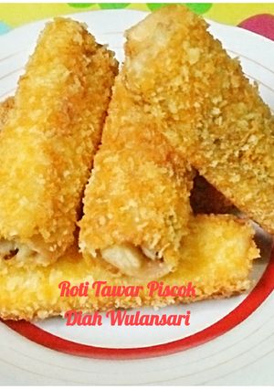 Foto resep Roti Tawar krispi piscok