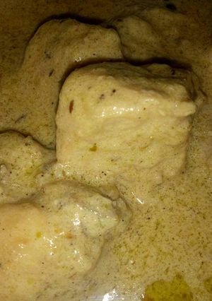 A picture of White chicken.