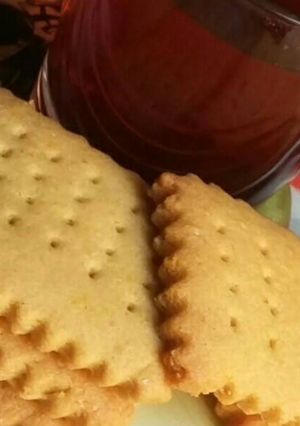 صورة لوصفة بسكوت الشاي الساااده