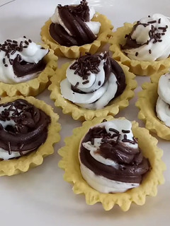 Foto resep Pie mini vanila coklat cream