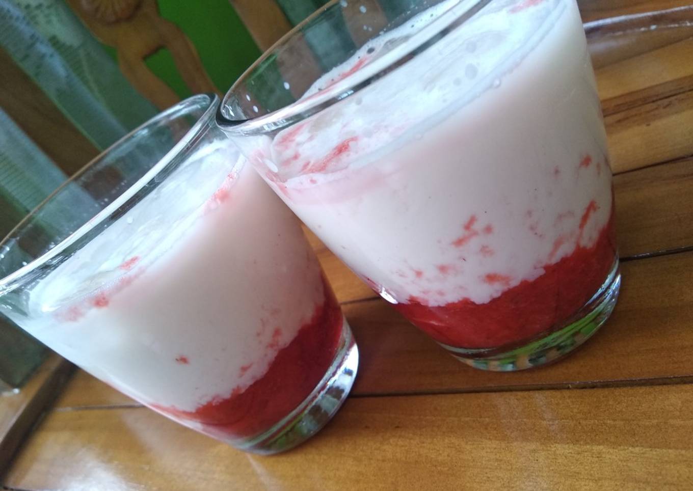 Korean Strawberry Milk