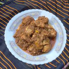Ayam Lengkuas Rendang (dengan bumbu giling)-レシピのメイン写真