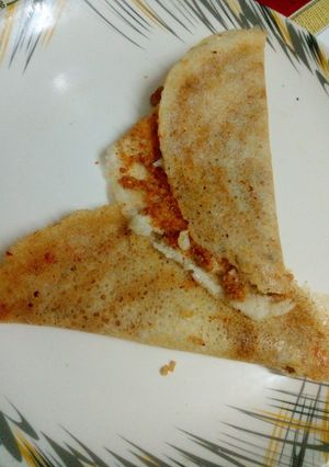 A picture of Hyderabadi Gun Masala Dosa.