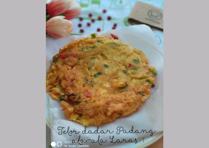 Resep Telor dadar Padang ala-ala Laras yang Menggugah Selera