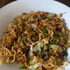 A picture of Vegetable stir fry indomie.