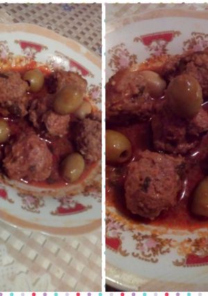 صورة لوصفة مثوم بالزيتون قمة في البنة