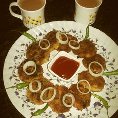 A picture of Upma cutlets.